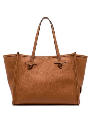 Brown Marcella shopping bag GIANNI CHIARINI | BS9330BBL1117